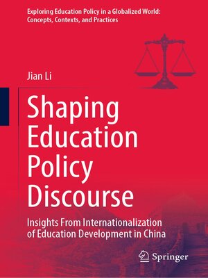cover image of Shaping Education Policy Discourse